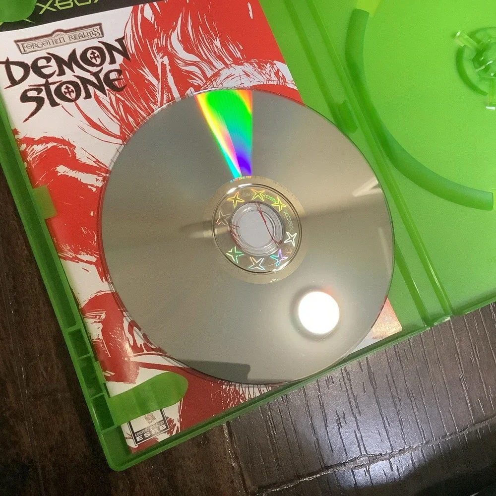 Forgotten Realms: Demon Stone (Microsoft Xbox, 2004) CIB Complete Excellent